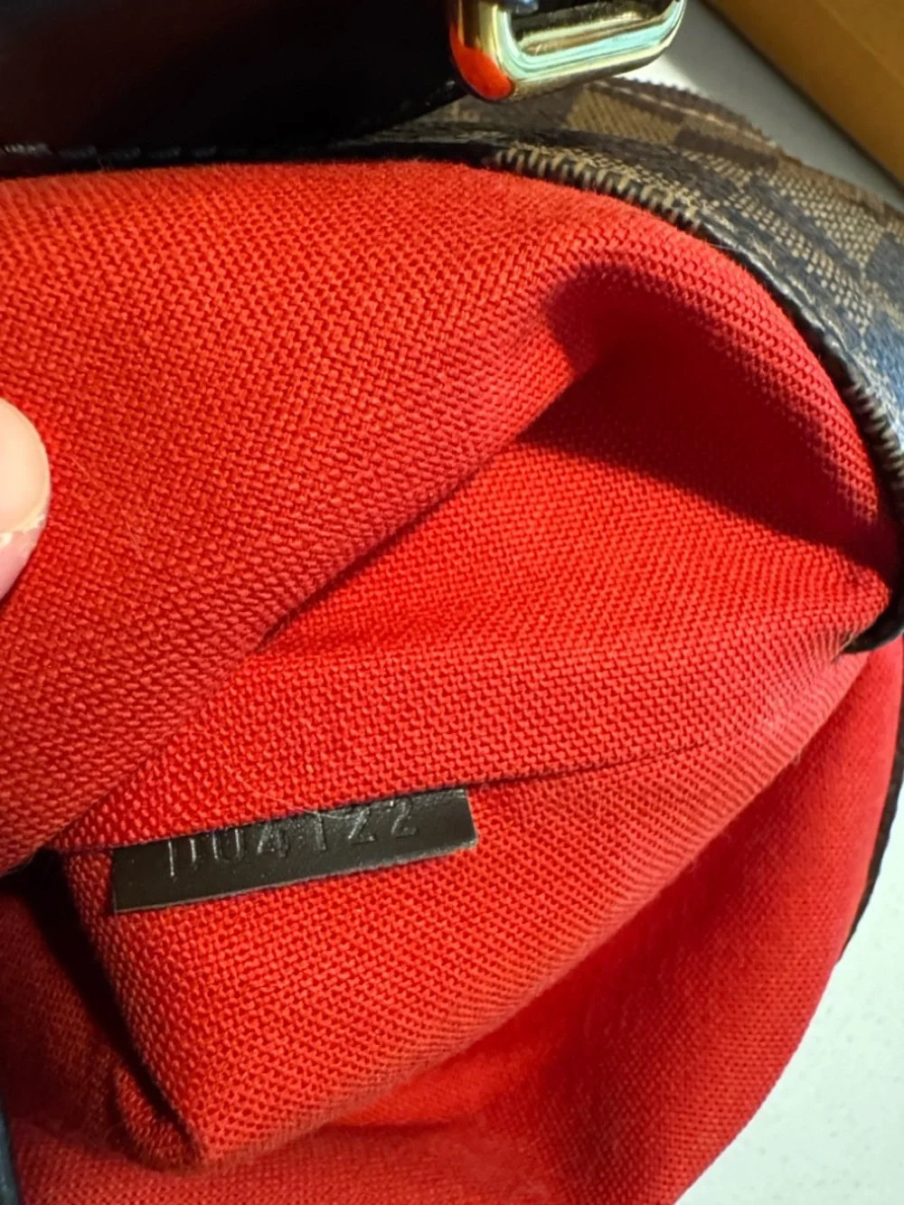 Louis Vuitton Damier Ebene Bloomsbury PM Shoulder Bag - Picture 11 of 15